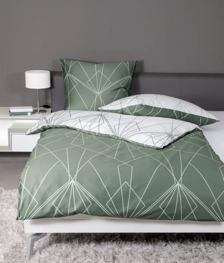 Gri Desenli Nevresim ve Yastık Kılıfı Takımı - Görsel 3