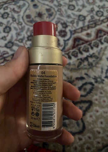 Gabrini Visible Matte Fondöten SPF15 - Görsel 2