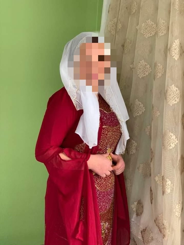 Bordo Etnik Desenli Uzun yöresel fistan - Görsel 2