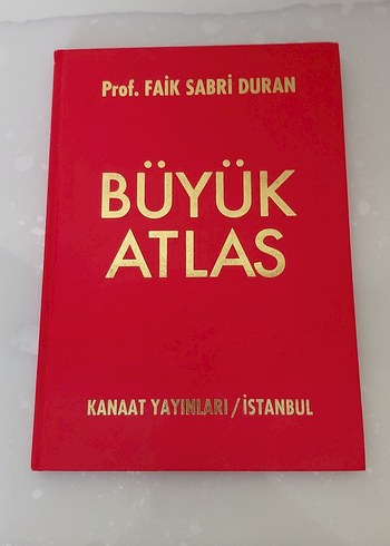 Büyük Atlas - Prof. Faik Sabri Duran