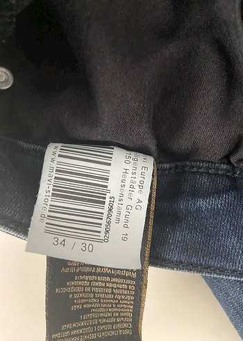 Lacivert mavi marka erkek pantolon - Görsel 4