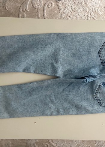 Açık mavi renk kadın pantolon - Görsel 2