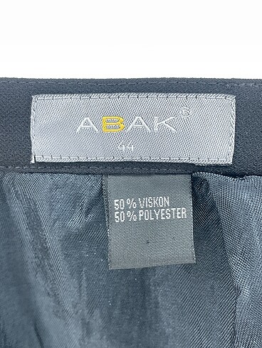 44 Beden siyah Renk Diğer Midi Etek %70 İndirimli.