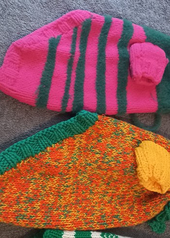 Renkli Bohem Örgü Köpek Kıyafetleri..TANE FIYATI - Görsel 8