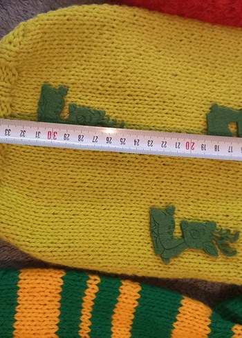 Nakışlı Renkli Örgü Köpek Kıyafeti..TANE FIYATI - Görsel 3