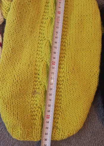 Nakışlı Bej Örgü Köpek Kıyafeti..TANE FIYATI - Görsel 8