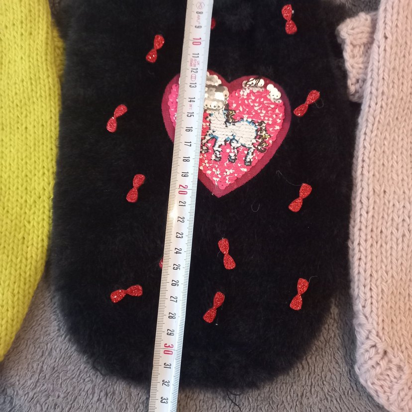 Nakışlı Bej Örgü Köpek Kıyafeti..TANE FIYATI - Görsel 5