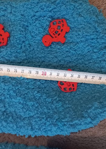 Nakışlı Örgü Mavi Köpek KıyafetiTANE FIYATI - Görsel 2