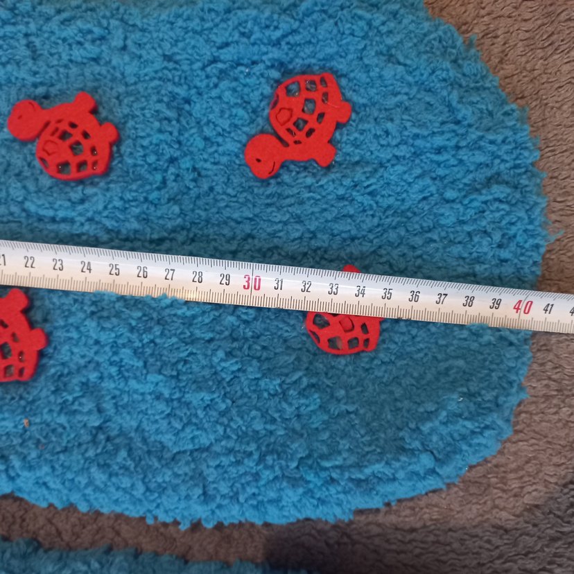 Nakışlı Örgü Mavi Köpek KıyafetiTANE FIYATI - Görsel 2