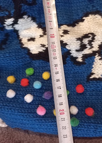 Renkli Nakışlı Örgü Köpek Kıyafeti...TANE FIYATI - Görsel 5