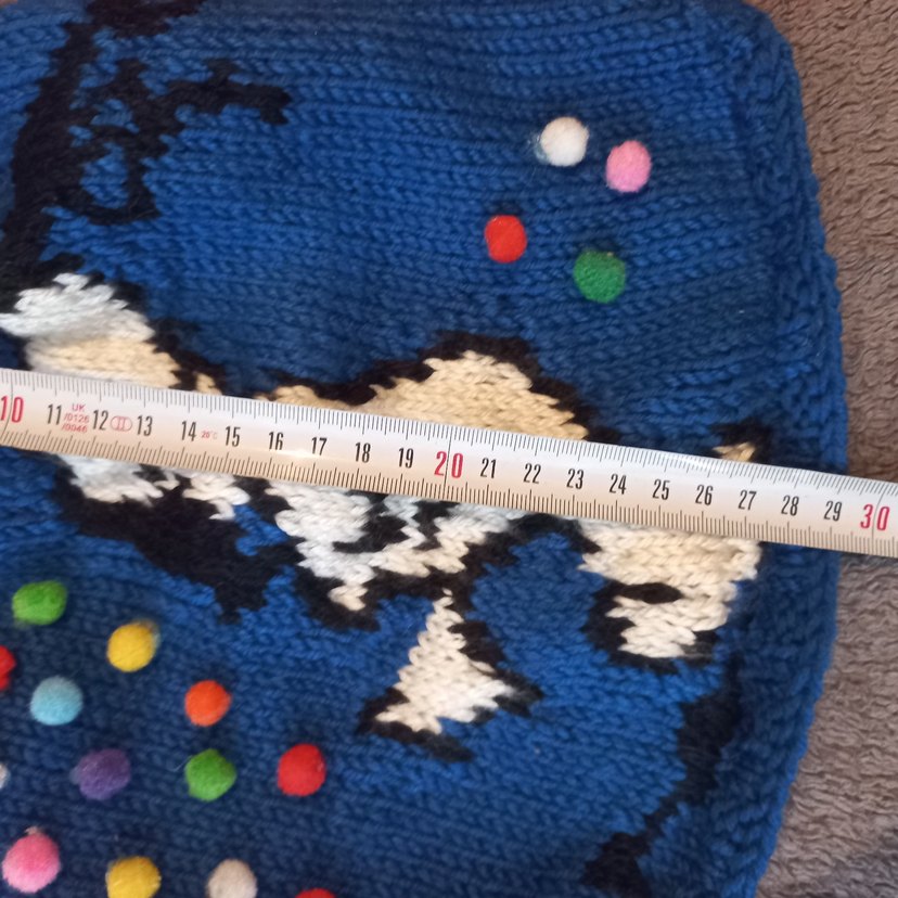 Renkli Nakışlı Örgü Köpek Kıyafeti...TANE FIYATI - Görsel 3