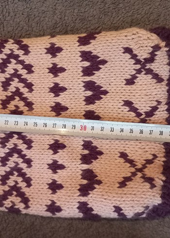 Örgü Bohem Tarzı Mavi Köpek Kazağı..TANE FIYATI - Görsel 2