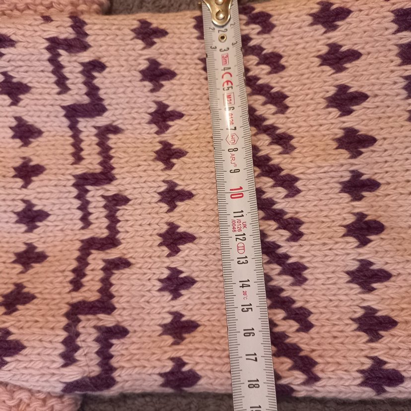 Örgü Bohem Tarzı Mavi Köpek Kazağı..TANE FIYATI - Görsel 4