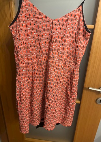 Kırmızı Drapeli Mini Tulum - Görsel 4