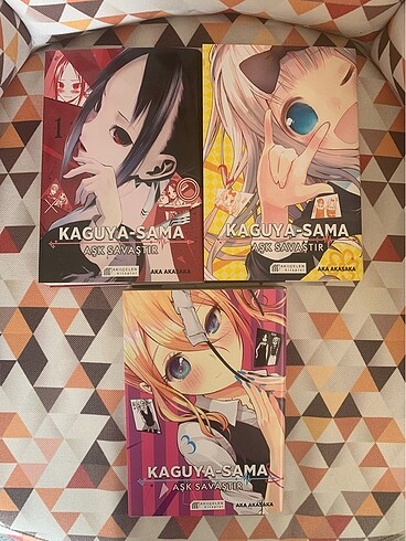 Kaguya sama 1-2-3 manga