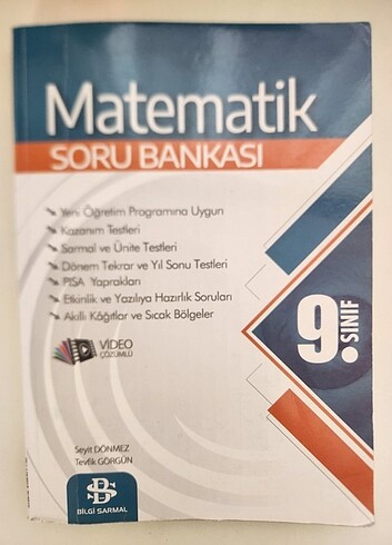 9. Sınıf Matematik Soru Bankası 