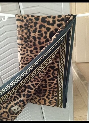 Beden kahverengi Renk Leoparlo şal