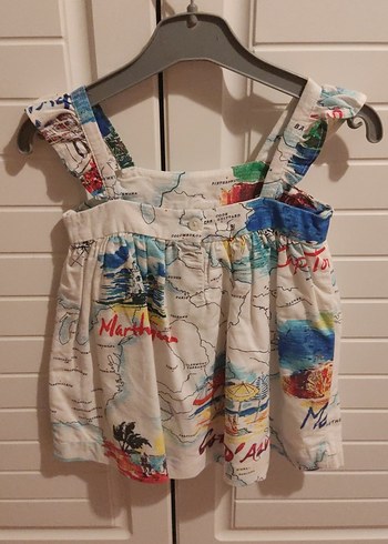 Kız Çocuk Çok Renkli Bohem Elbise - Görsel 2