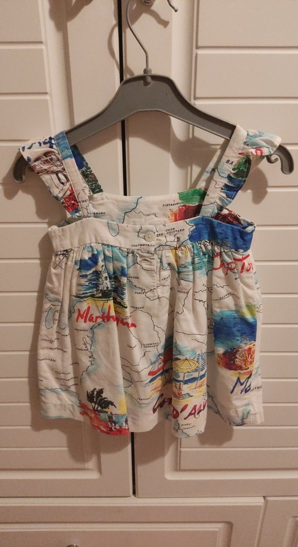 Kız Çocuk Çok Renkli Bohem Elbise - Görsel 2