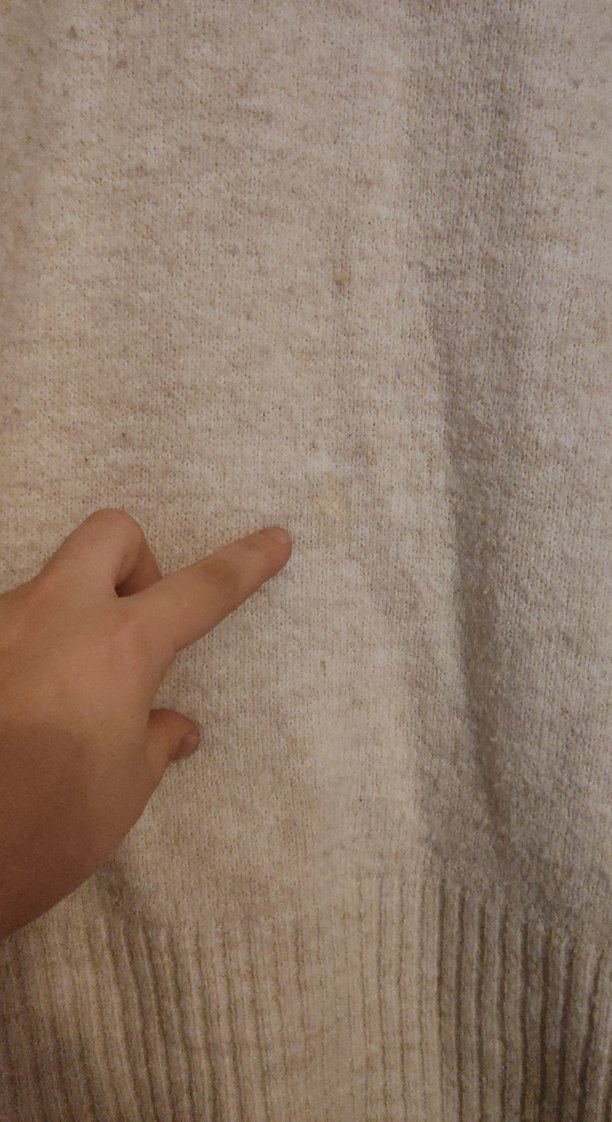 Bej Kadın Midi Boy Örme Kazak - Görsel 2