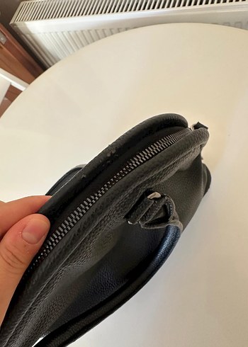  Beden siyah Renk Siyah Deri Kadın Ofis Çantası