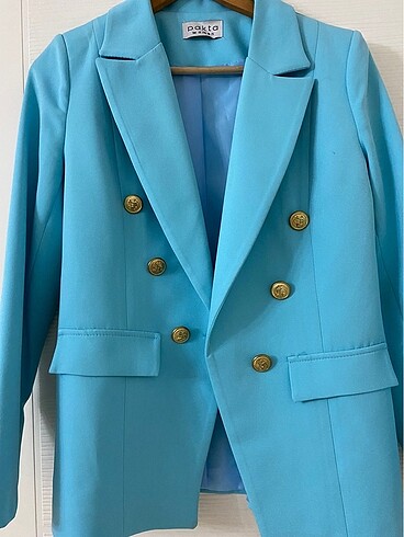 Bebe mavisi blazer ceket