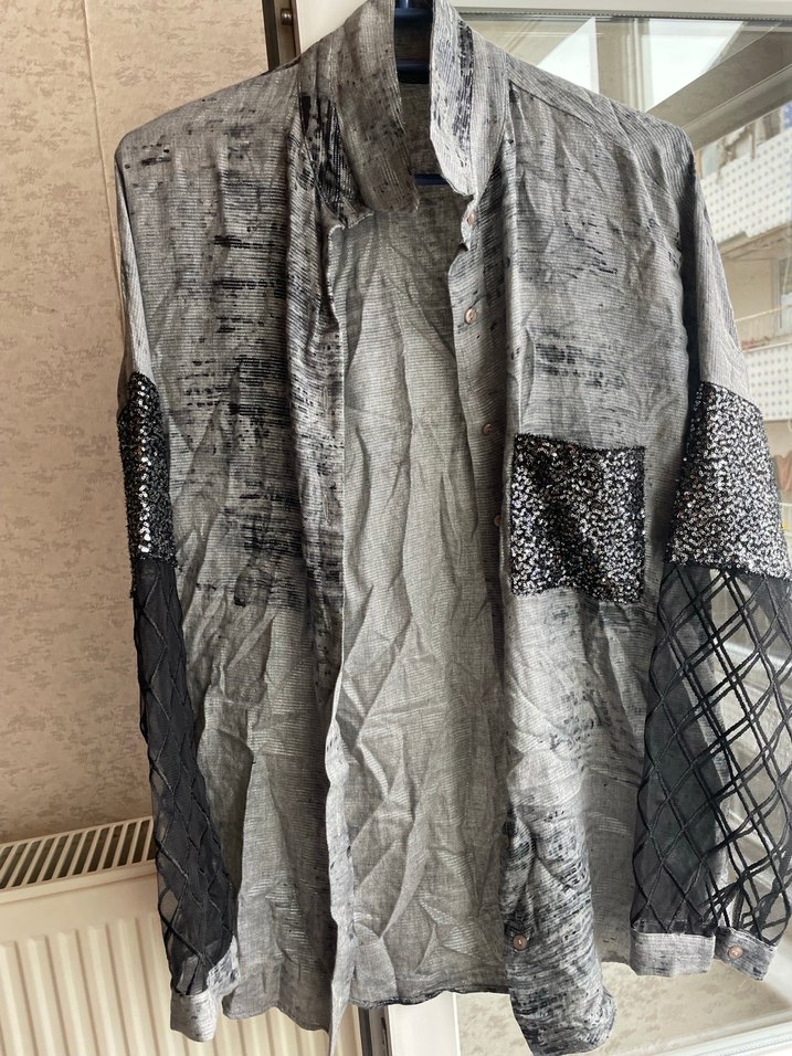 detaylı gömlek - Görsel 3