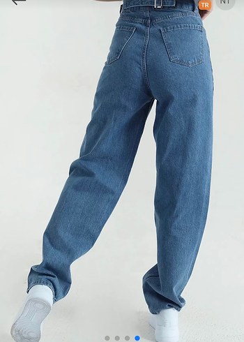 Kadın Baggy Jean - Görsel 2