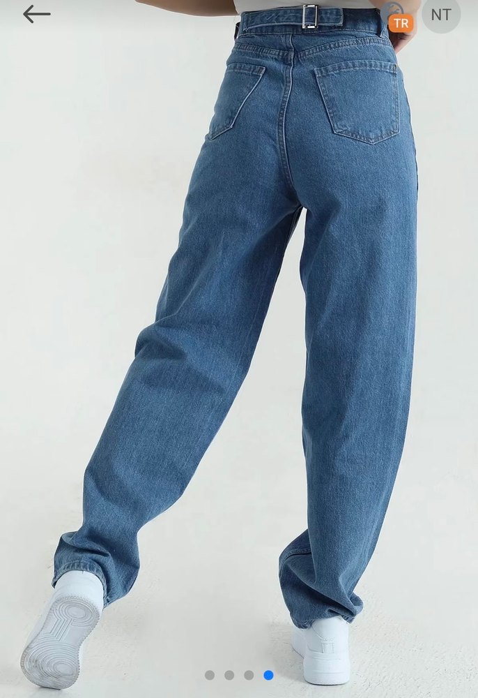 Kadın Baggy Jean - Görsel 2