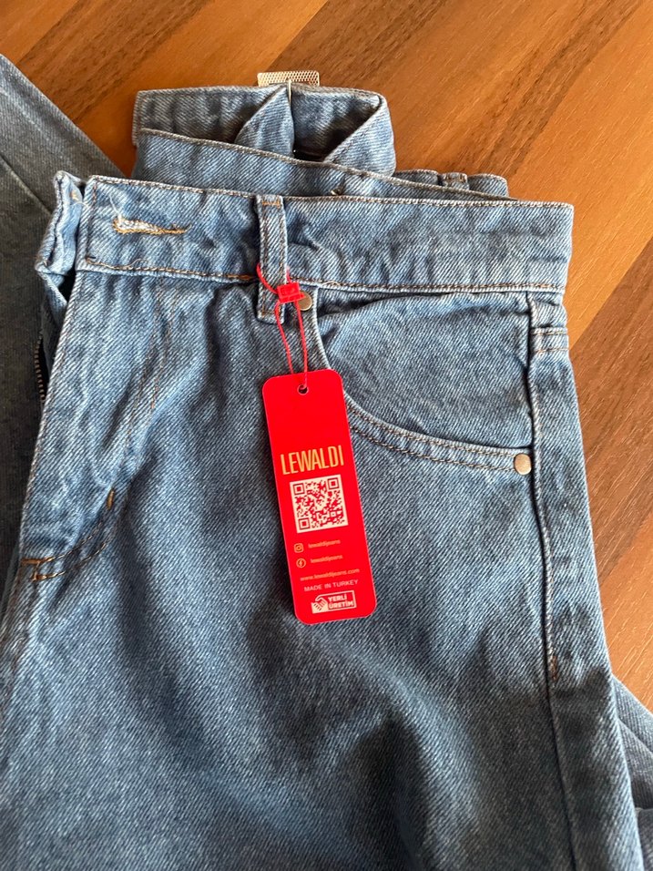 Kadın Baggy Jean - Görsel 5