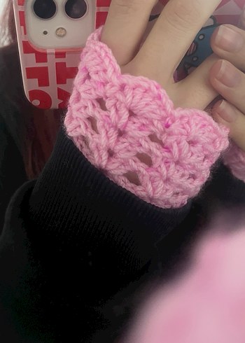 Örgü Kadın Eldivenleri - Görsel 4