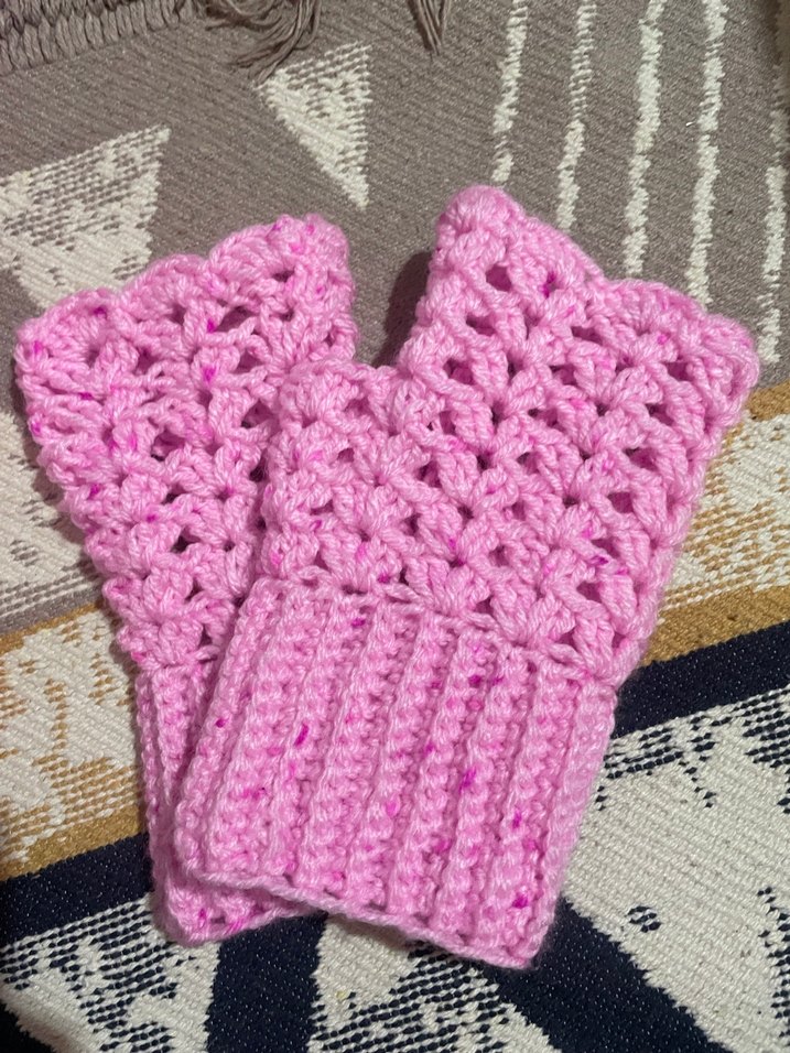 Örgü Kadın Eldivenleri - Görsel 2