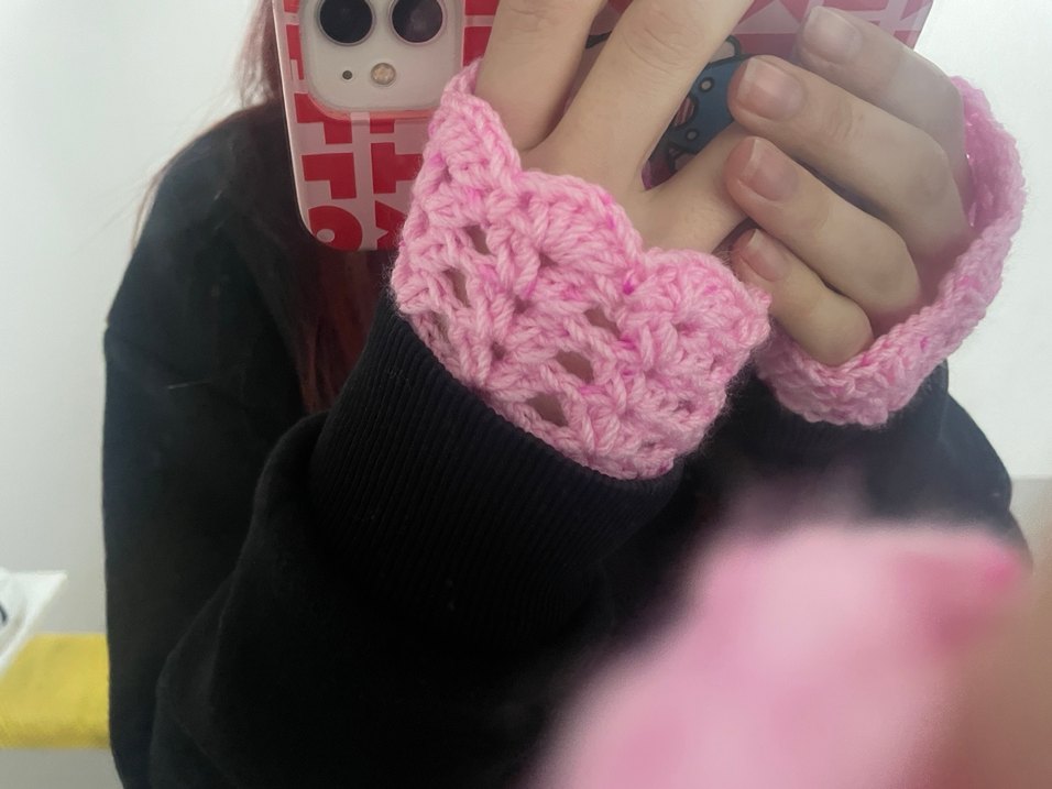 Örgü Kadın Eldivenleri - Görsel 4