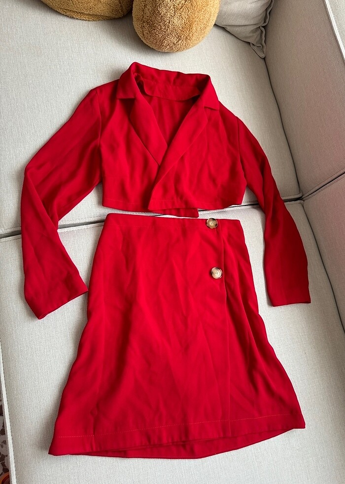 Etek ceket takım - Görsel 3