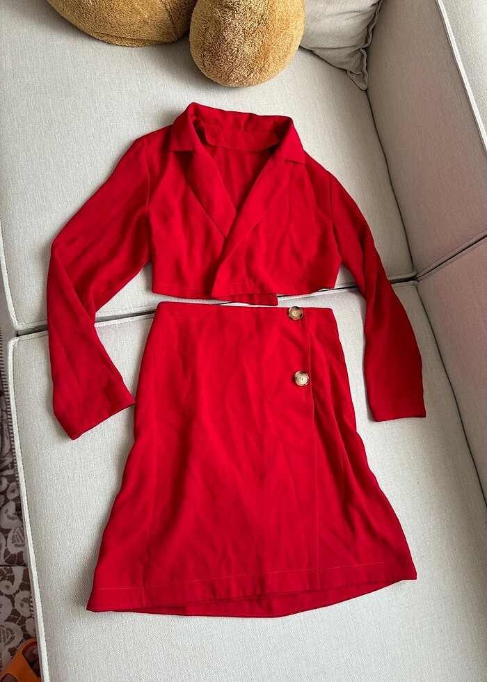 Etek ceket takım - Görsel 4