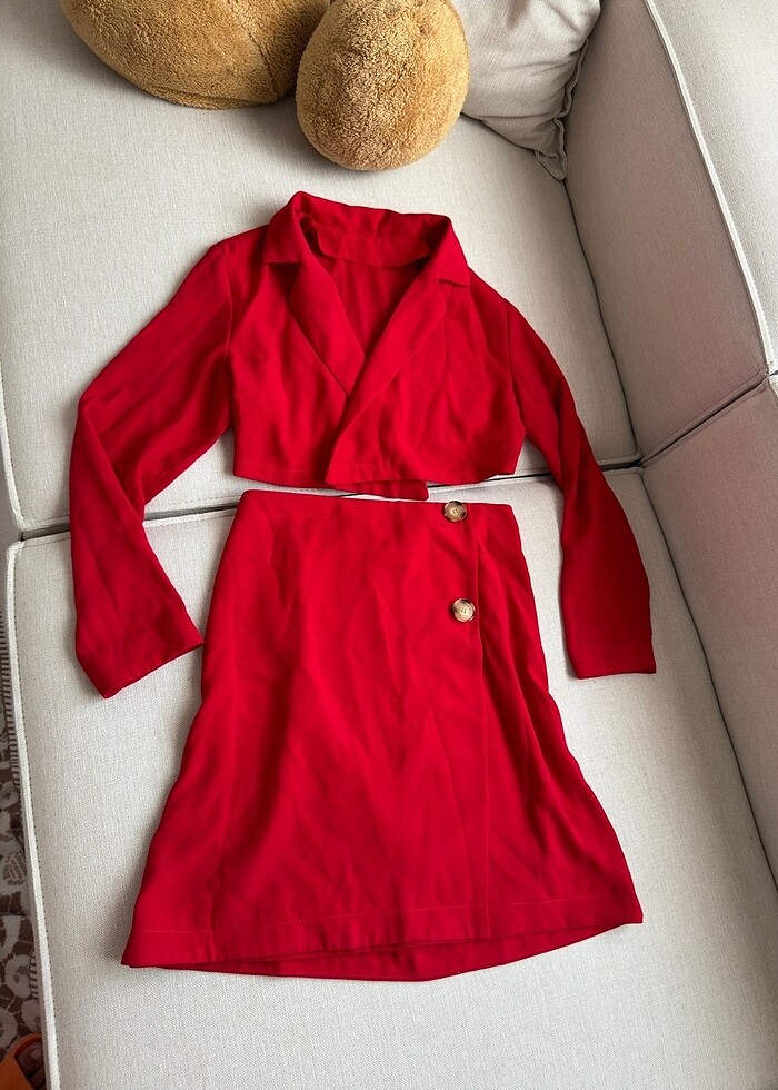 Etek ceket takım - Görsel 5