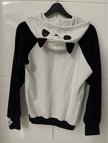 Diğer TRENDYOL PANDA KAFA KAPÜŞONLU PATİ ELDİVENLİ SWEATSHIRT
