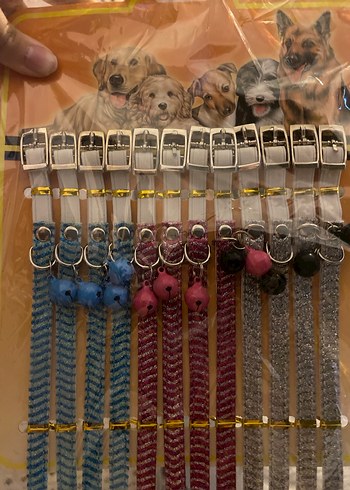 Renkli Çanlı Kedi Tasması Seti - Görsel 2