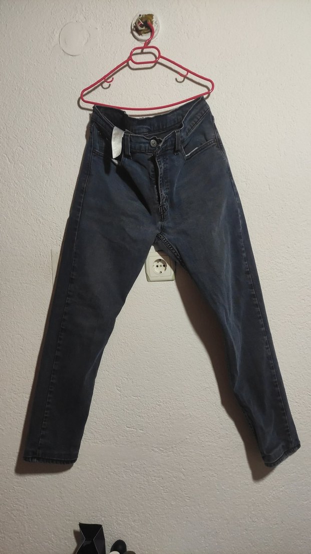 Levi's Erkek Koyu Lacivert Skinny Fit Denim Jean - Görsel 2