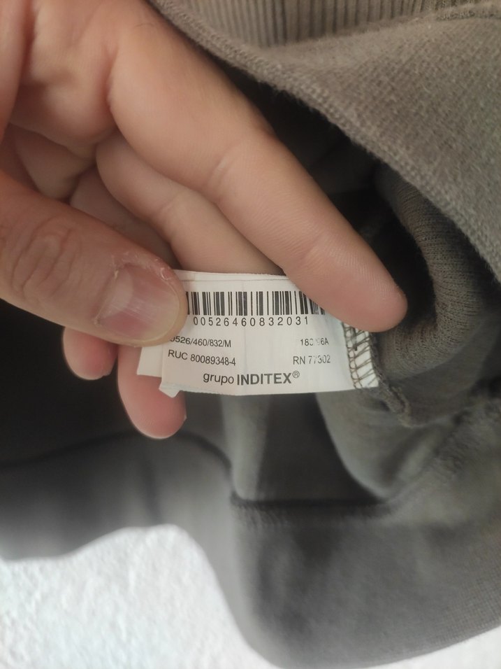 ZARA Haki Erkek Polo Yaka Tişört - Görsel 2