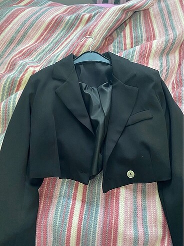 crop blazer