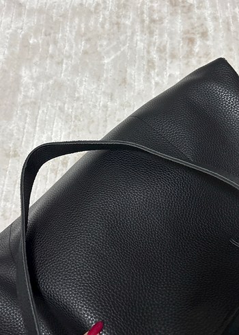 Siyah kol çantası - Görsel 4