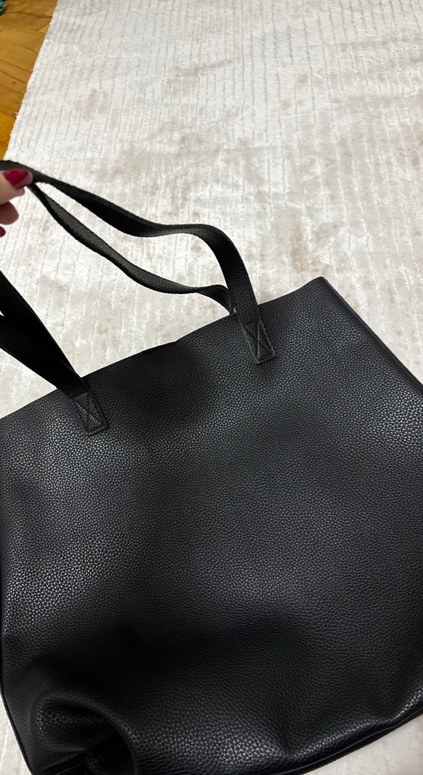 Siyah kol çantası - Görsel 2