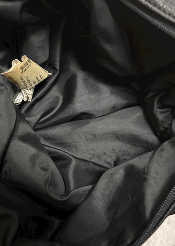 Püsküllü Siyah çanta - Görsel 5