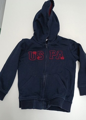 U.S. Polo Assn. Erkek Çocuk Kapüşonlu Sweatshirt