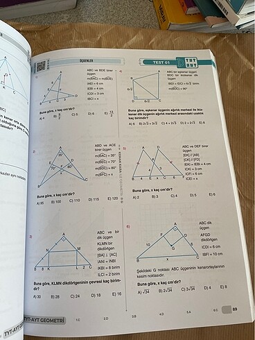  Beden Renk KENAN KARA TYT AYT GEOMETRİ