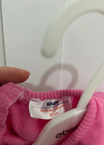 Soobe Kız Çocuk Pembe Uzun Kollu Sweatshirt