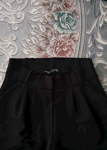 Siyah Kadın Kumaş Pantolon