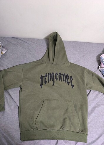 YEŞİL oversize sweatshirt 