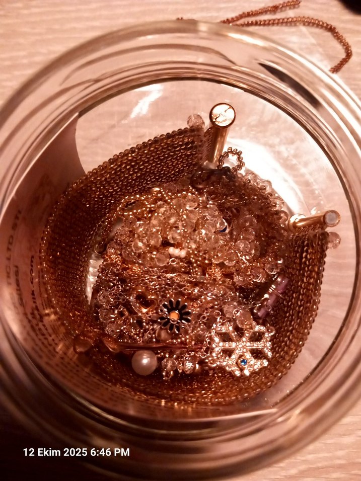 Gizemli Takı Kavanozu Gold 20 parça - Görsel 3